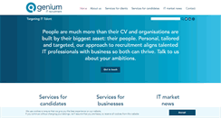 Desktop Screenshot of genium.biz
